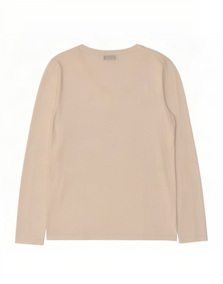 Benetton Dametop Langærmet UK 14 Medium White