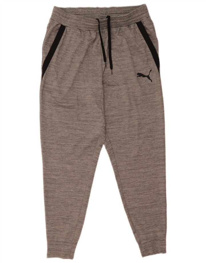 Puma Herre træningsdragt Bukser Joggers XL Grå Colourblock Polyester