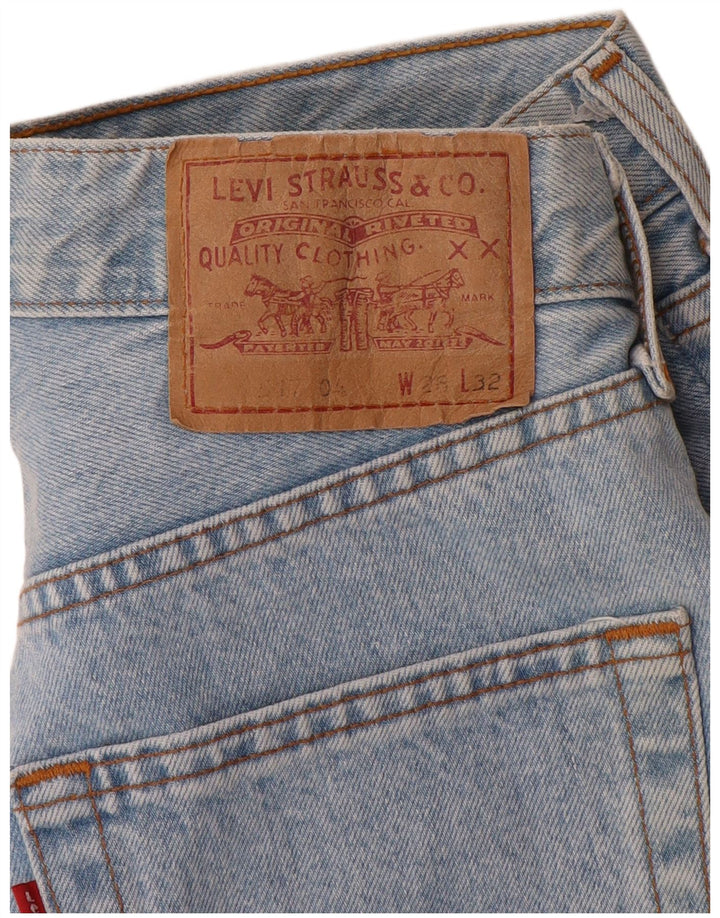Levi's Dame 517 lige jeans W25 L29 Blå