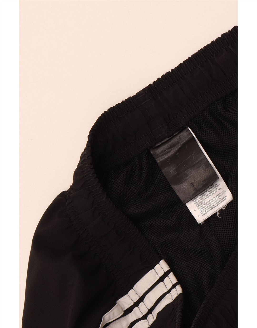 Adidas Sportsshorts til mænd, store sorte polyester