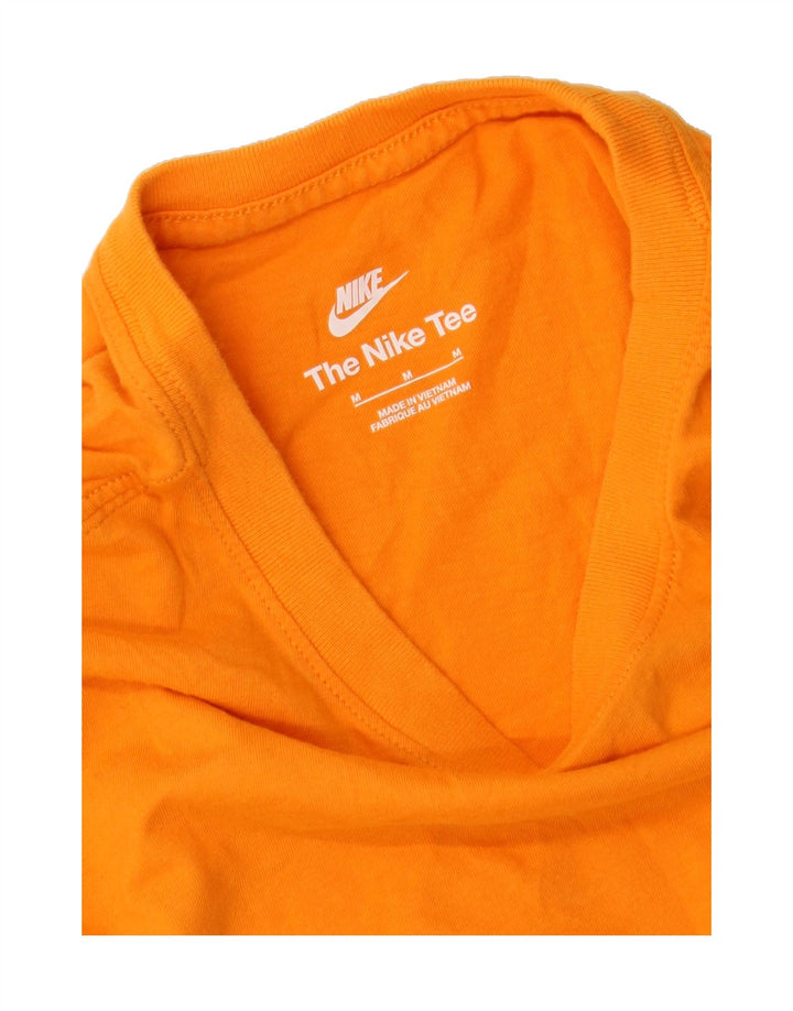 NIKE Mens T-Shirt Top Medium Orange Cotton Vintage Nike and Second-Hand Nike from Messina Hembry 
