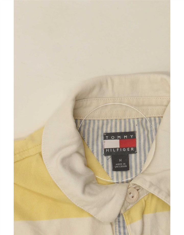 Tommy Hilfiger Rugby poloshirt til mænd Medium gul stribet