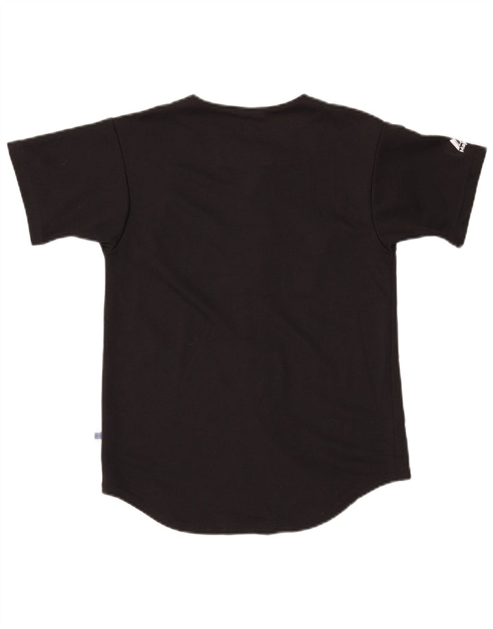 MAJESTIC Boys Colorado Rockies Grafisk Jersey Top 13-14 år Medium Sort