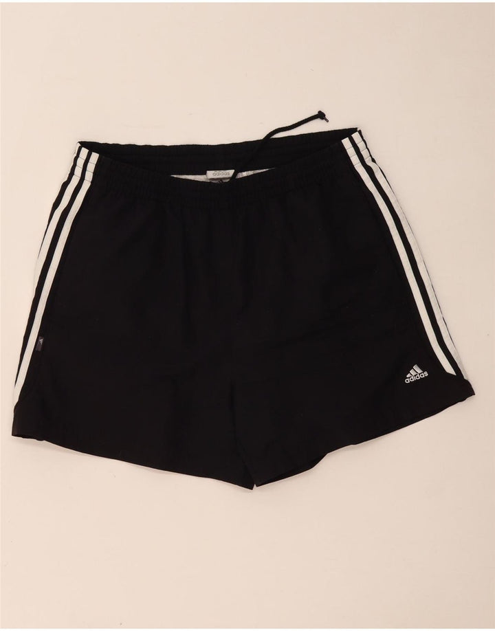 ADIDAS Sportsshorts til mænd, store sorte polyester