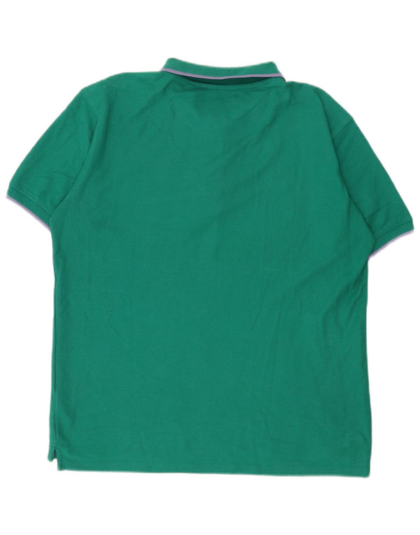 U.S. Polo Assn. Herre polo shirt 2XL grøn bomuld