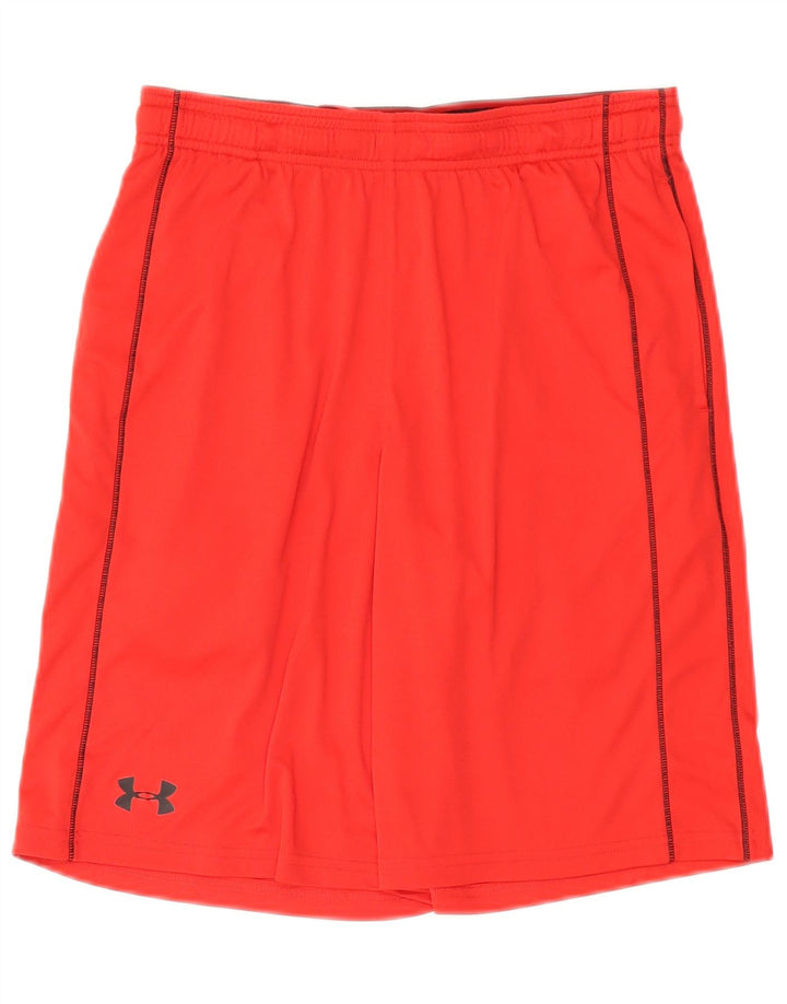 UNDER ARMOUR Sportsshorts til mænd Medium Rød Polyester