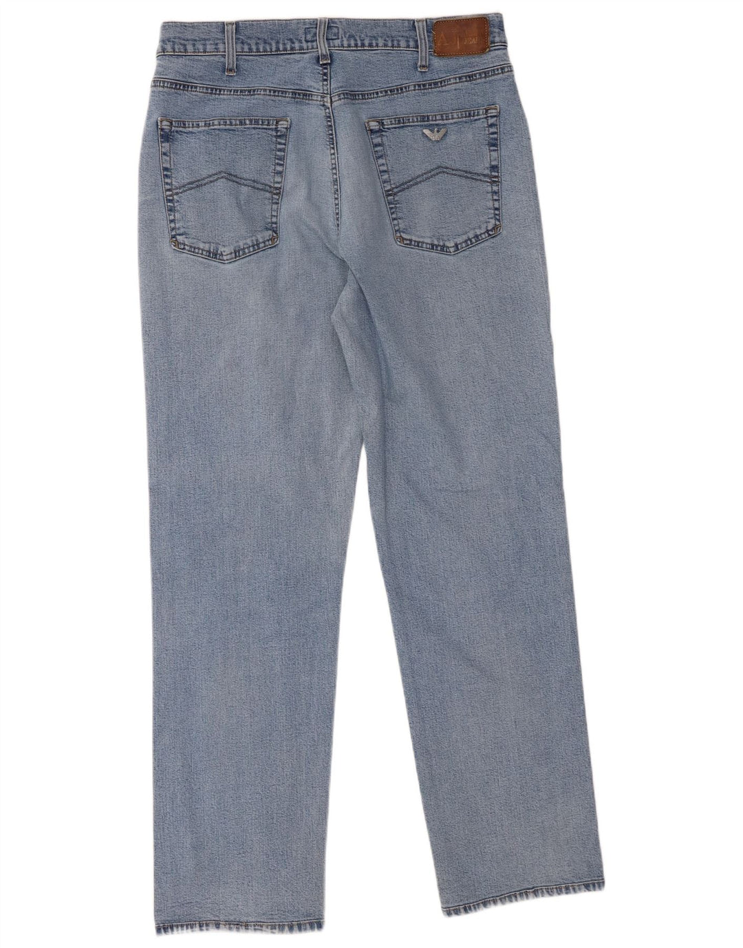 Armani Straight Jeans til mænd W36 L31 Blå