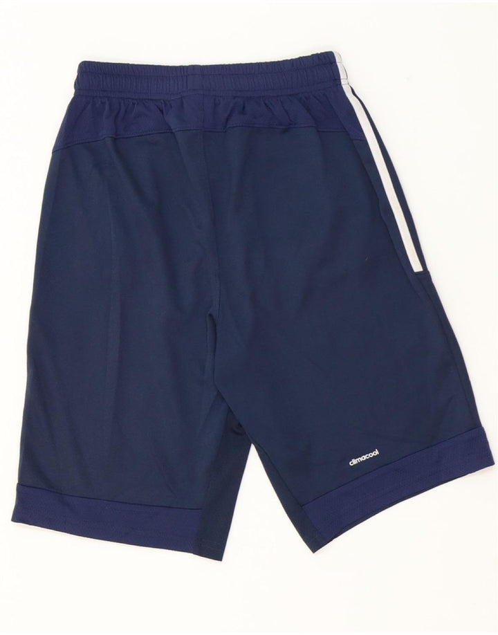 ADIDAS Mens Sport Shorts 2XS W24 L10 Navy Blue Polyester Vintage Adidas and Second-Hand Adidas from Messina Hembry 