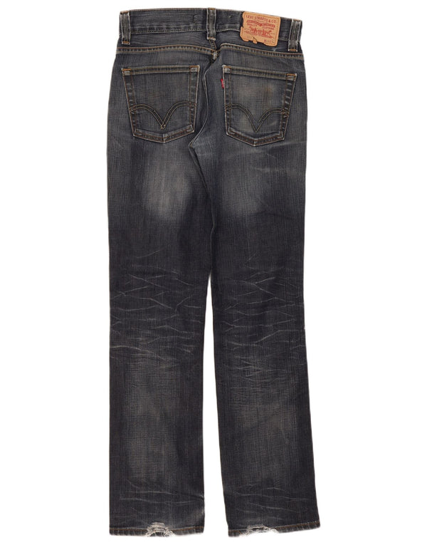 Levi's Dame 511 Slim Jeans W33 L34 Marineblå Bomuld