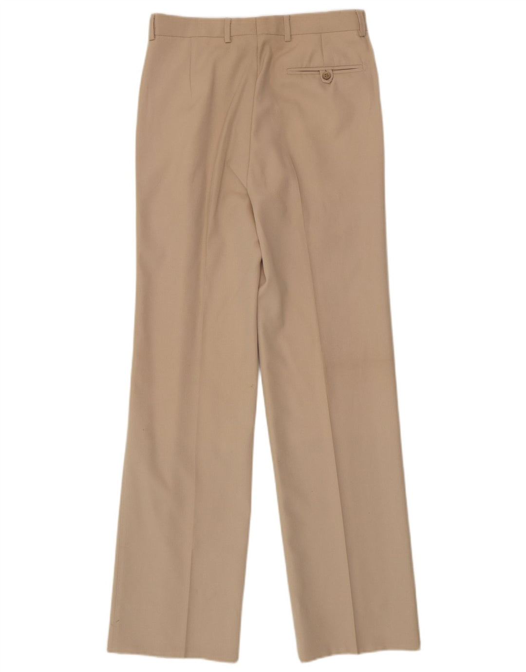 Robin's Herre Pegged Suit Trousers IT 46 Small W28 L32 Beige Virgin Wool