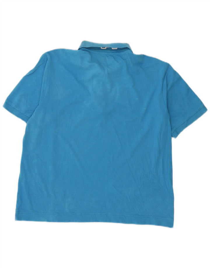 Kappa Herre grafisk poloshirt XL Blå
