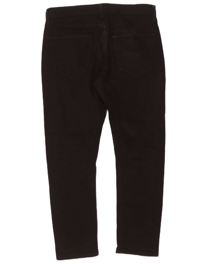 Marks & Spencer Herre Slim Jeans W32 L29 Sort Bomuld