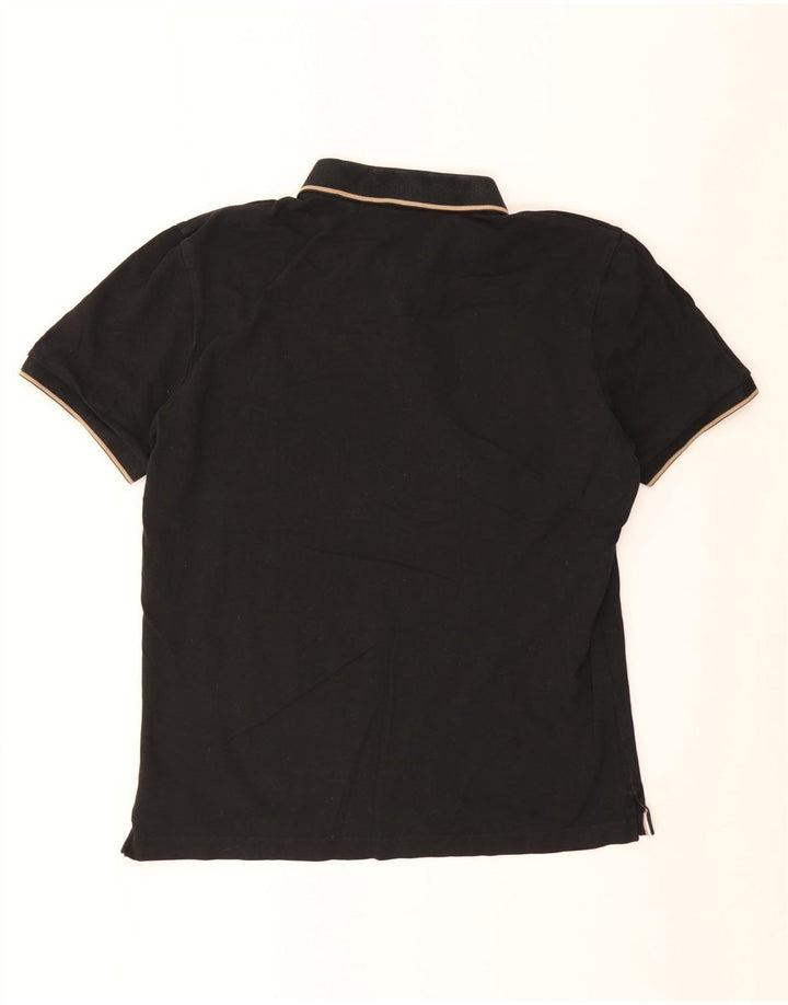 Hugo Boss Herre Slim Fit Polo Shirt Stor Sort Stribet