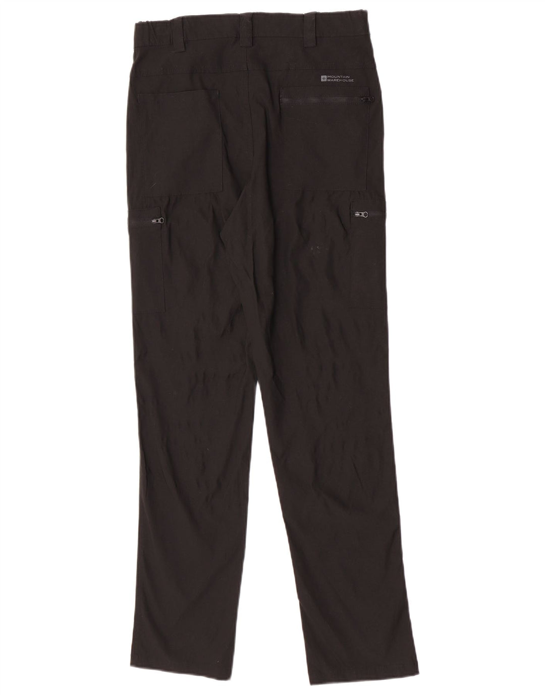 Mountain Warehouse Herre Slim Cargo Bukser W30 L30 Sort Nylon