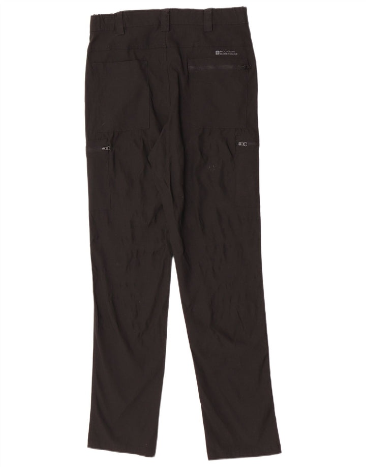 Mountain Warehouse Herre Slim Cargo Bukser W30 L30 Sort Nylon