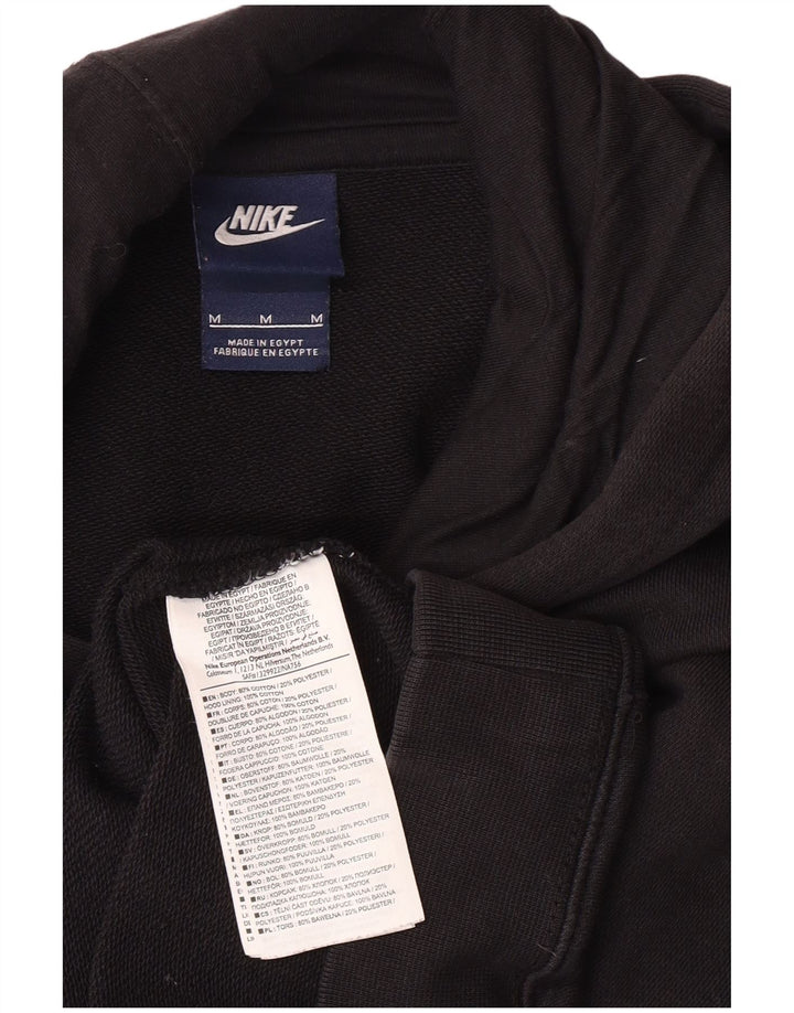 Nike grafisk hættetrøje til mænd mellem sort bomuld