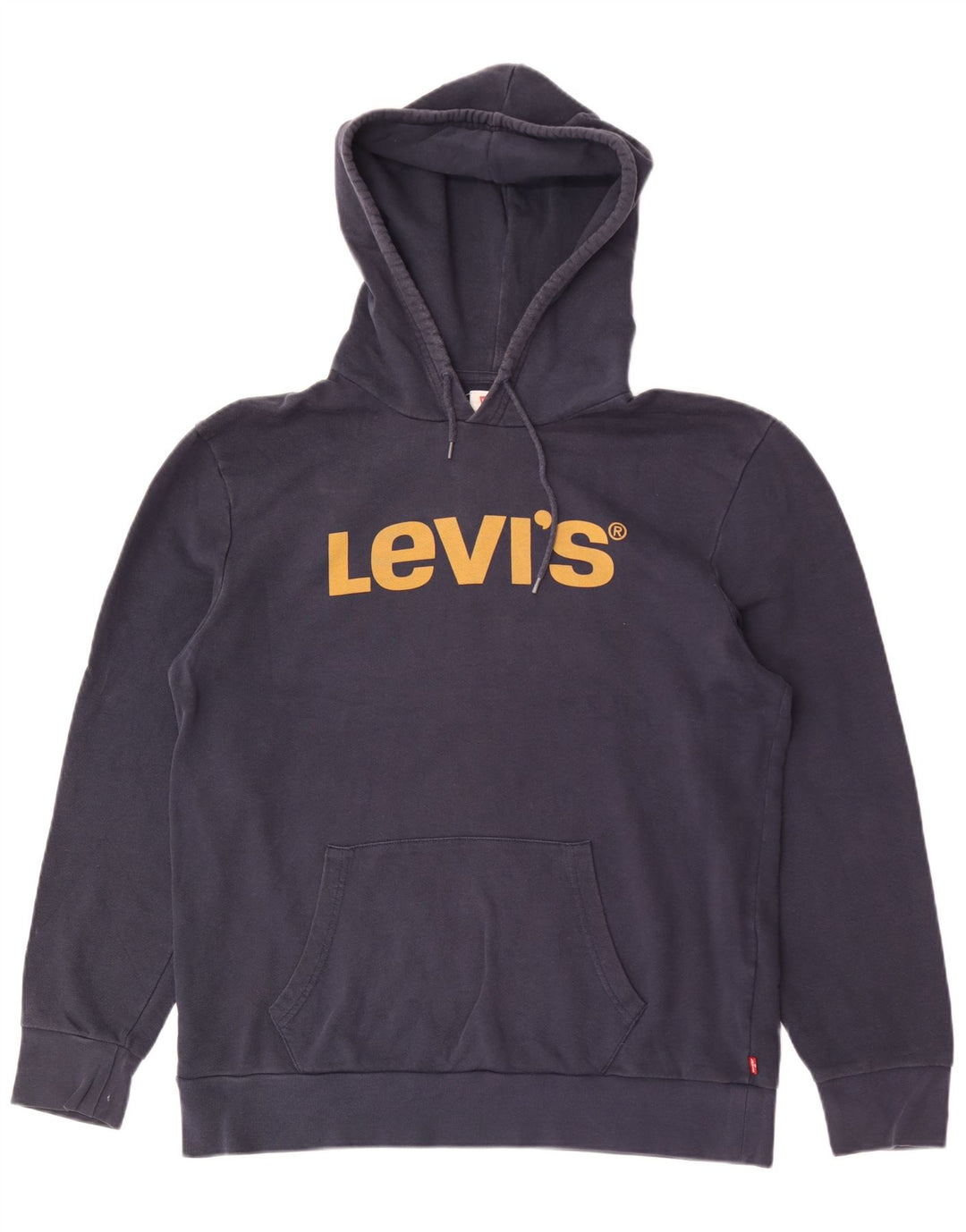 Levi's Grafisk hættetrøje til mænd Stor marineblå bomuld