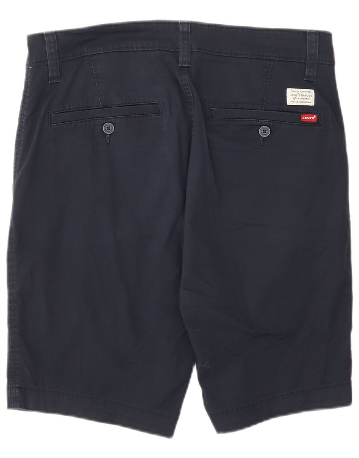 Levi's Standard Chino Shorts til mænd W31 Mellem marineblå bomuld