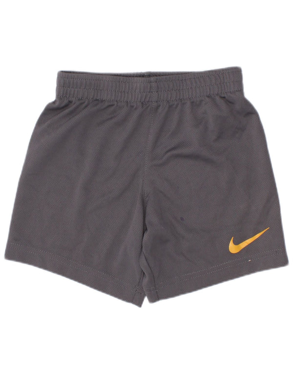 Nike drenge sportsshorts 3-4 år XS grå polyester