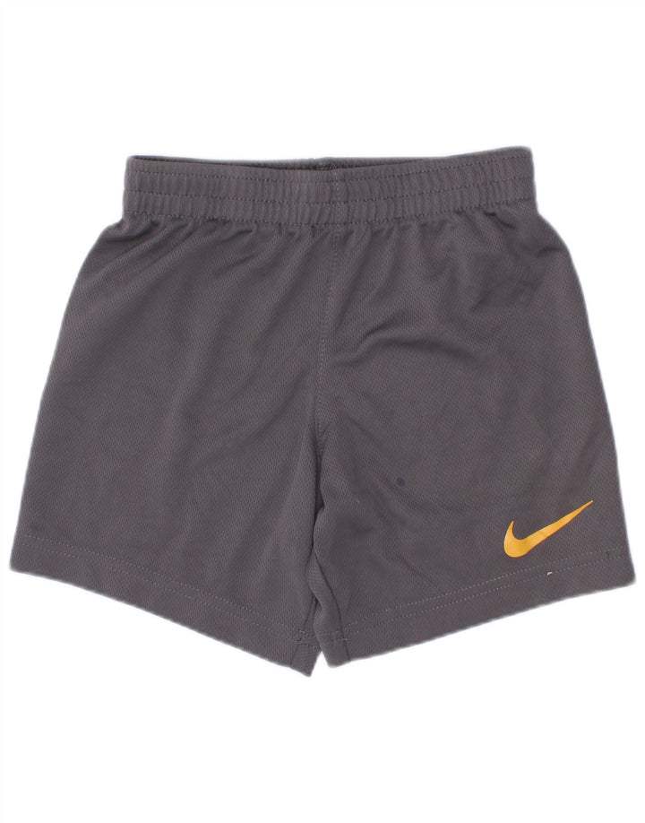 Nike drenge sportsshorts 3-4 år XS grå polyester