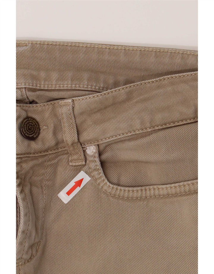 Dondup Dame Slim Jeans W28 L27 Beige Bomuld