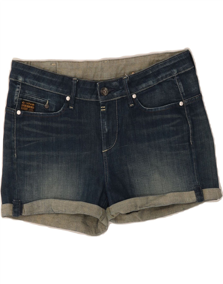 G-STAR Womens Denim Shorts W29 Medium Blue Cotton Vintage G-Star and Second-Hand G-Star from Messina Hembry 