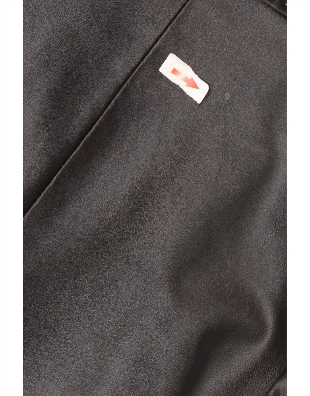 Julia S. Roma Dame 3-knaps læder blazerjakke UK 12 Medium Sort