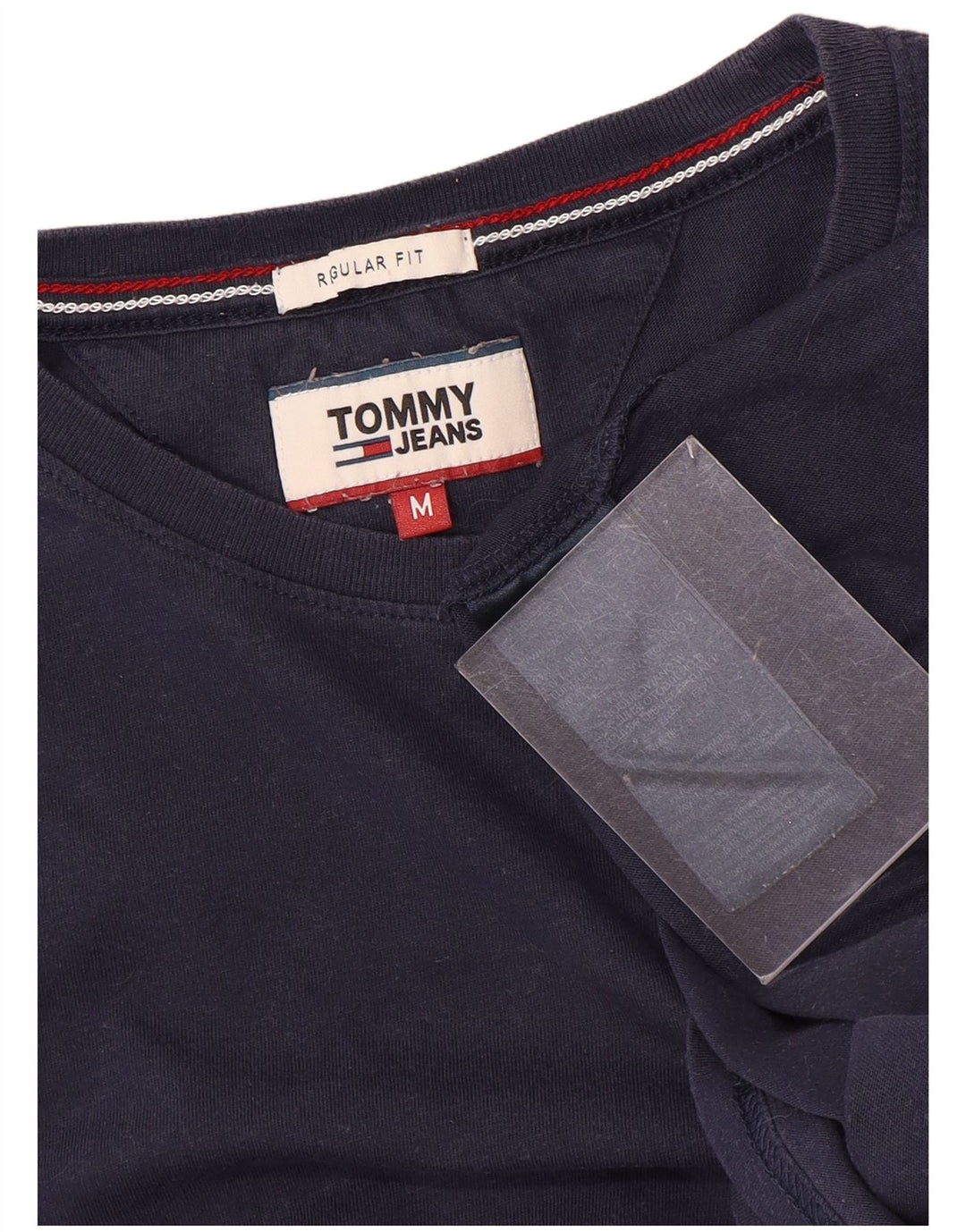 Tommy Hilfiger Herre Regular Fit T-shirt Top Medium Marineblå Bomuld