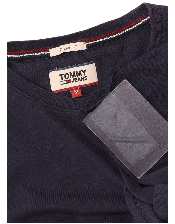 Tommy Hilfiger Herre Regular Fit T-shirt Top Medium Marineblå Bomuld