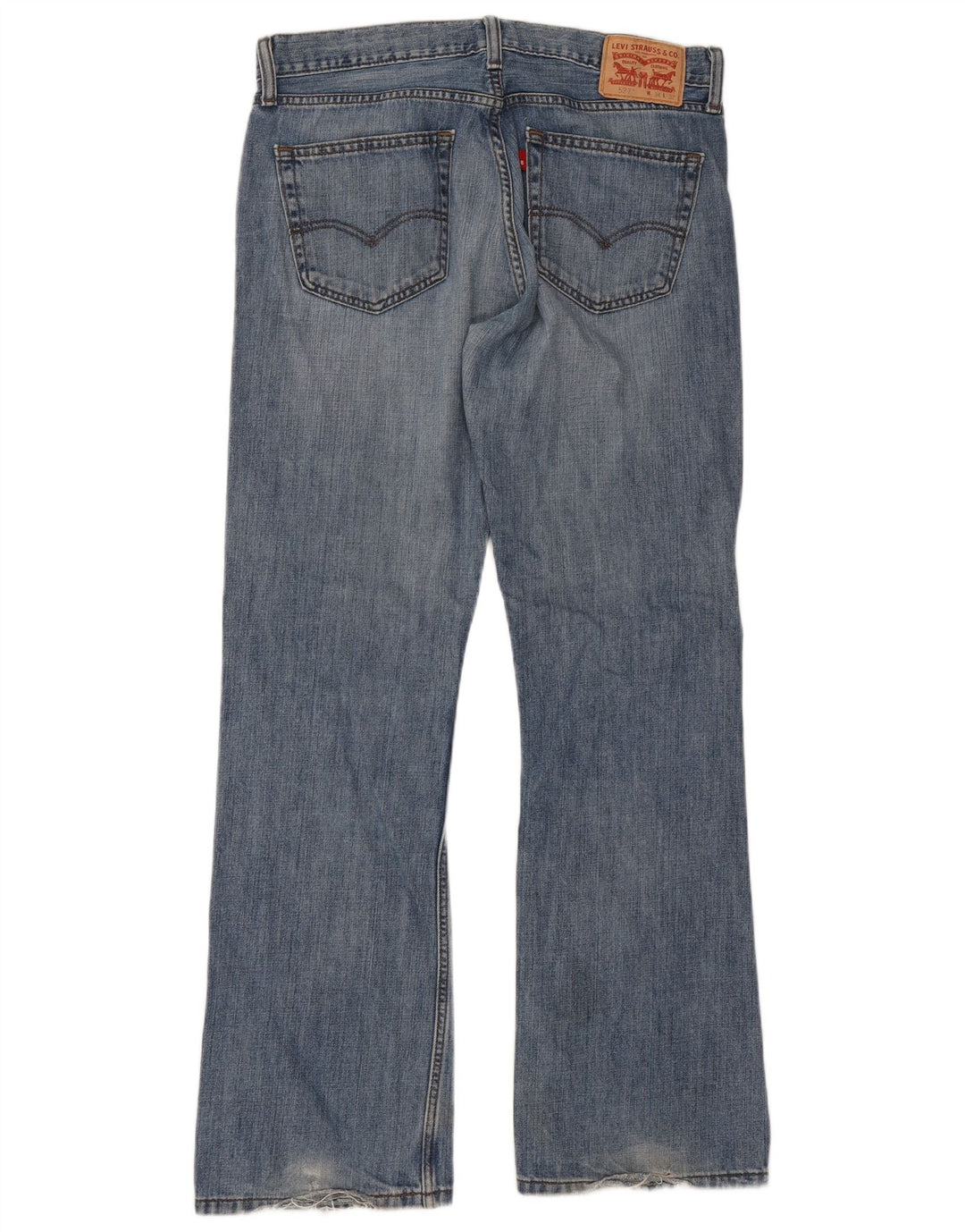 Levi's Herre 527 Bootcut Jeans W34 L32 Blå Bomuld