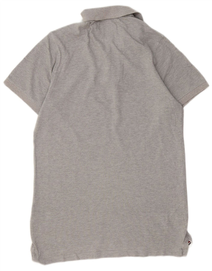 TOMMY HILFIGER Poloshirt til mænd Stor grå bomuld