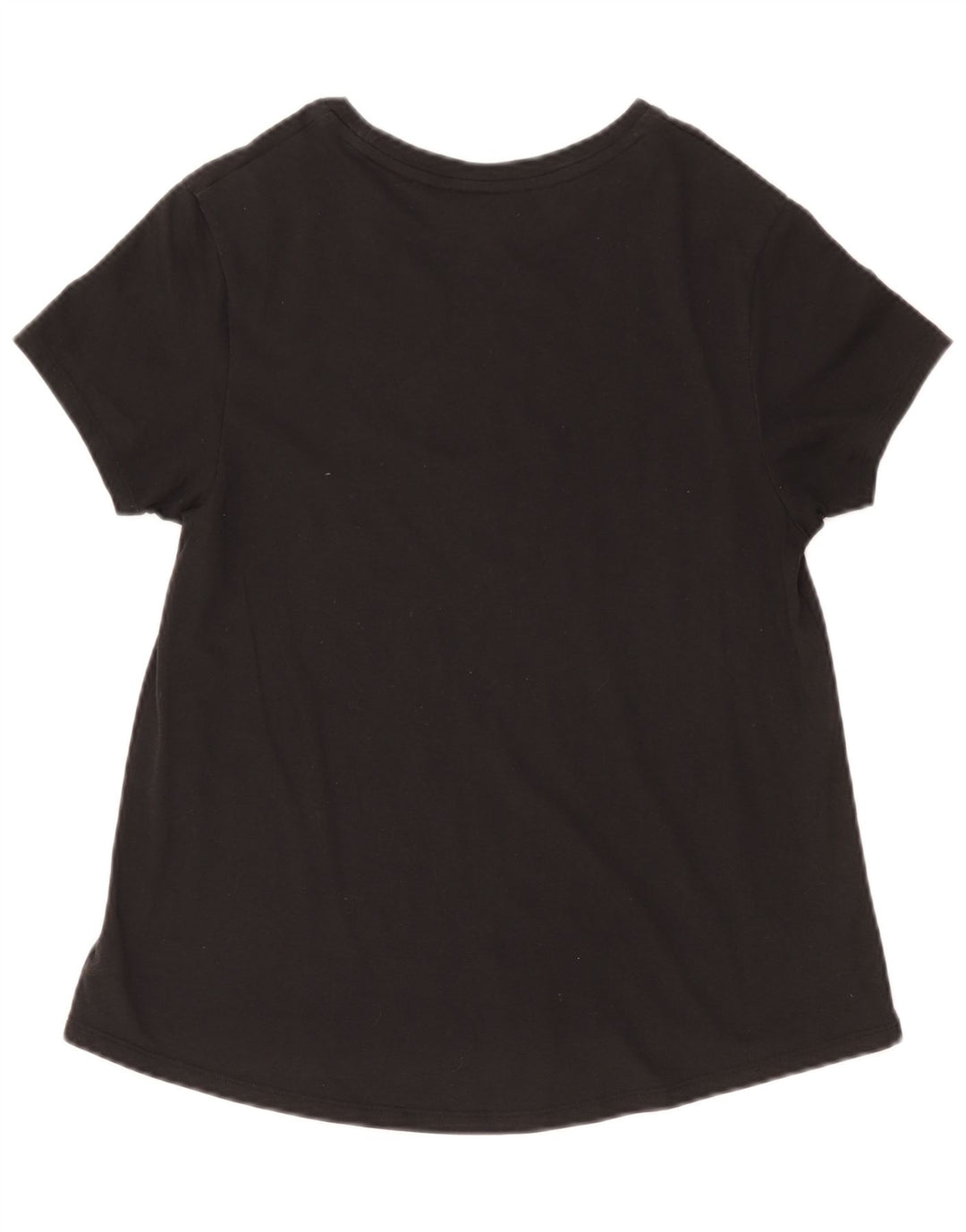 Tommy Hilfiger Dame Grafisk T-Shirt Top UK 12 Medium Grå