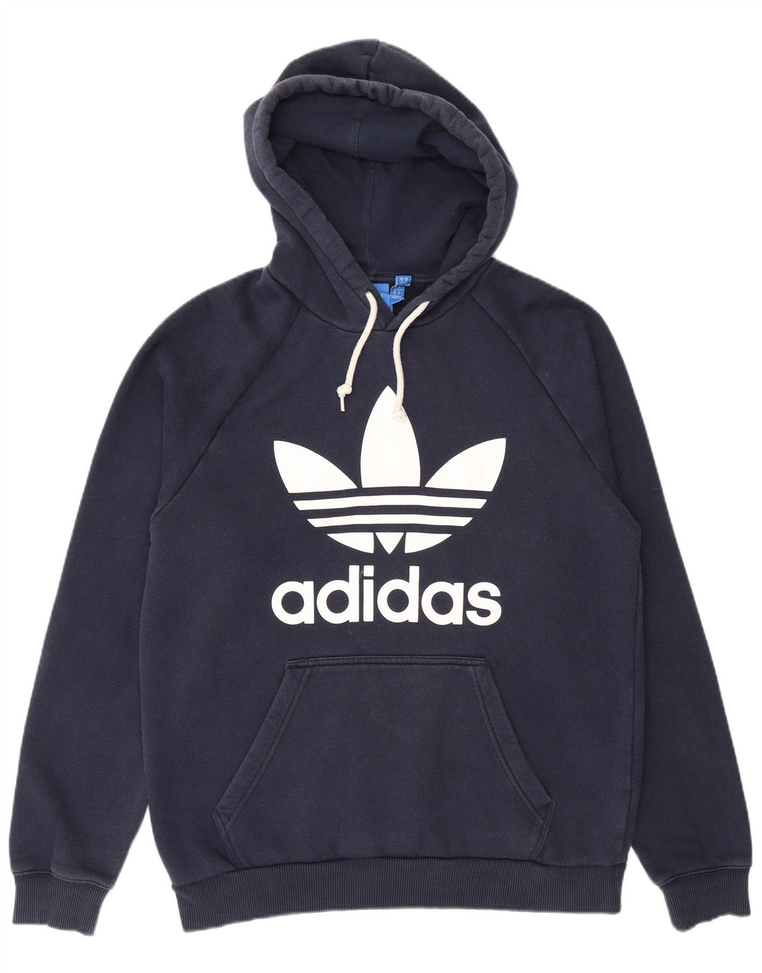 Adidas Grafisk hættetrøje til mænd mellem marineblå bomuld