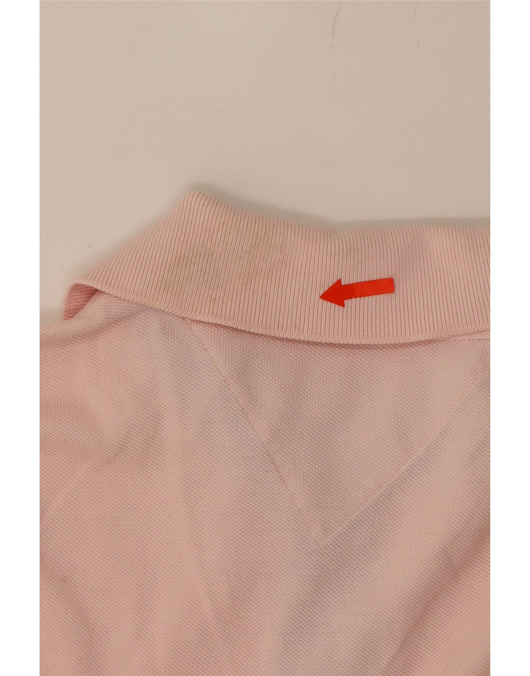 TOMMY HILFIGER Mens Polo Shirt Large Pink Cotton Vintage Tommy Hilfiger and Second-Hand Tommy Hilfiger from Messina Hembry 