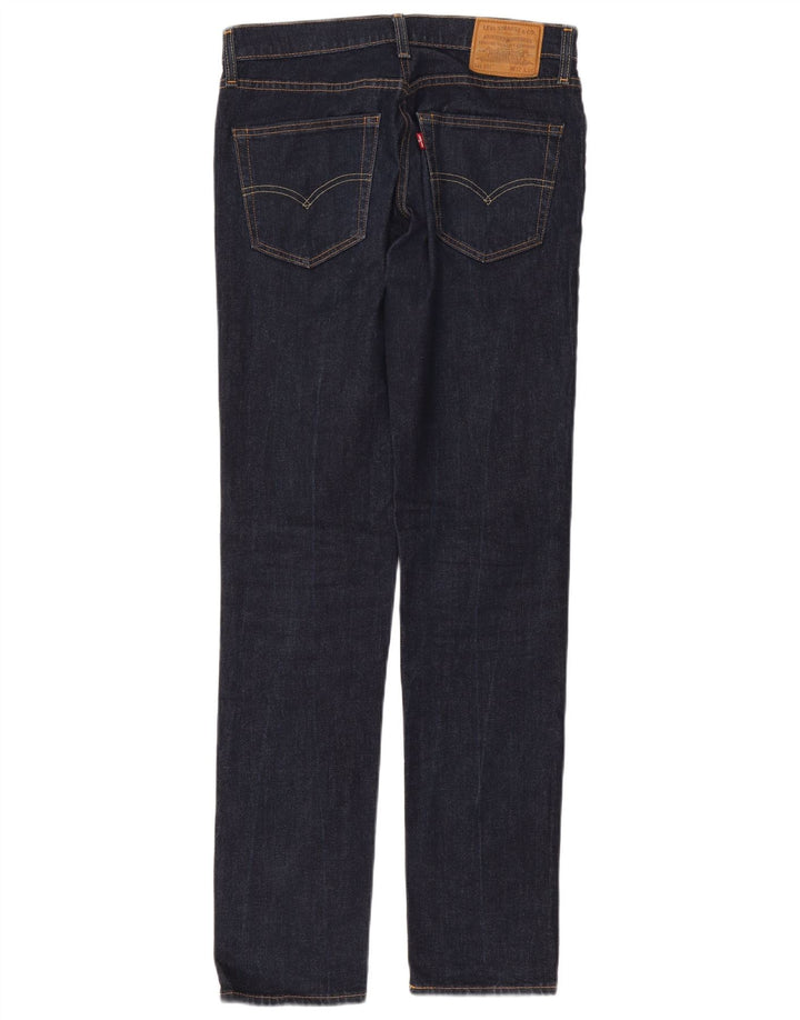 Levi's Herre 511 Slim Jeans W32 L34 Marineblå Bomuld