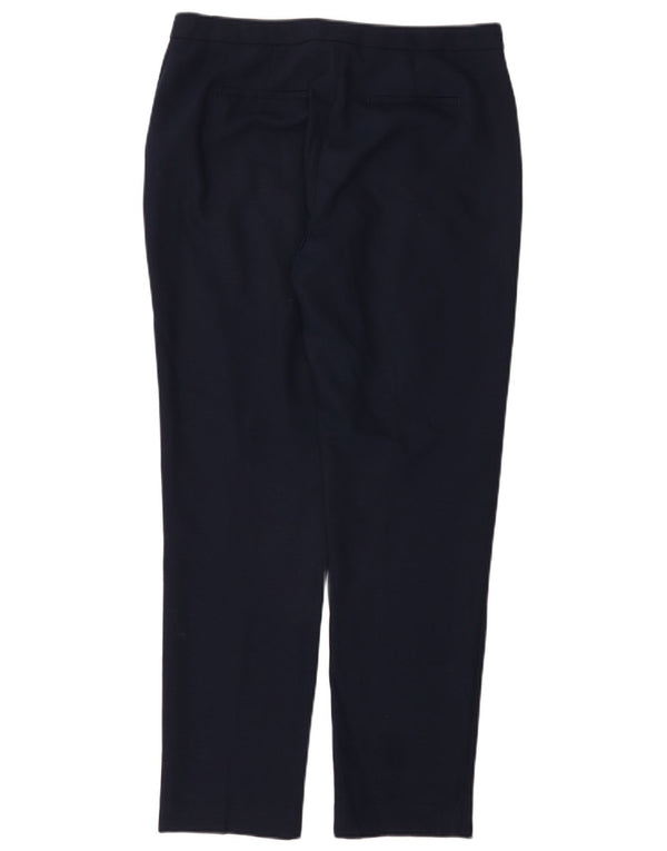 Reiss Dame Slim Chino Bukser UK 12 Medium W32 L29 Marineblå Uld