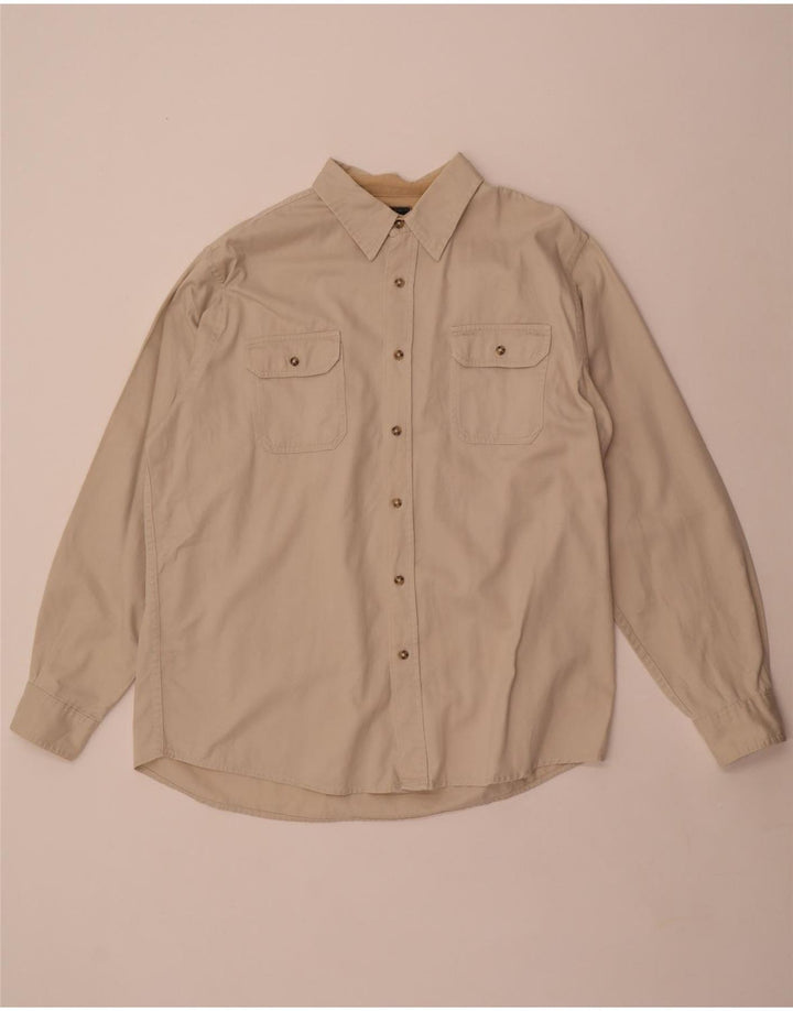 Wrangler herreskjorte stor råhvid bomuld