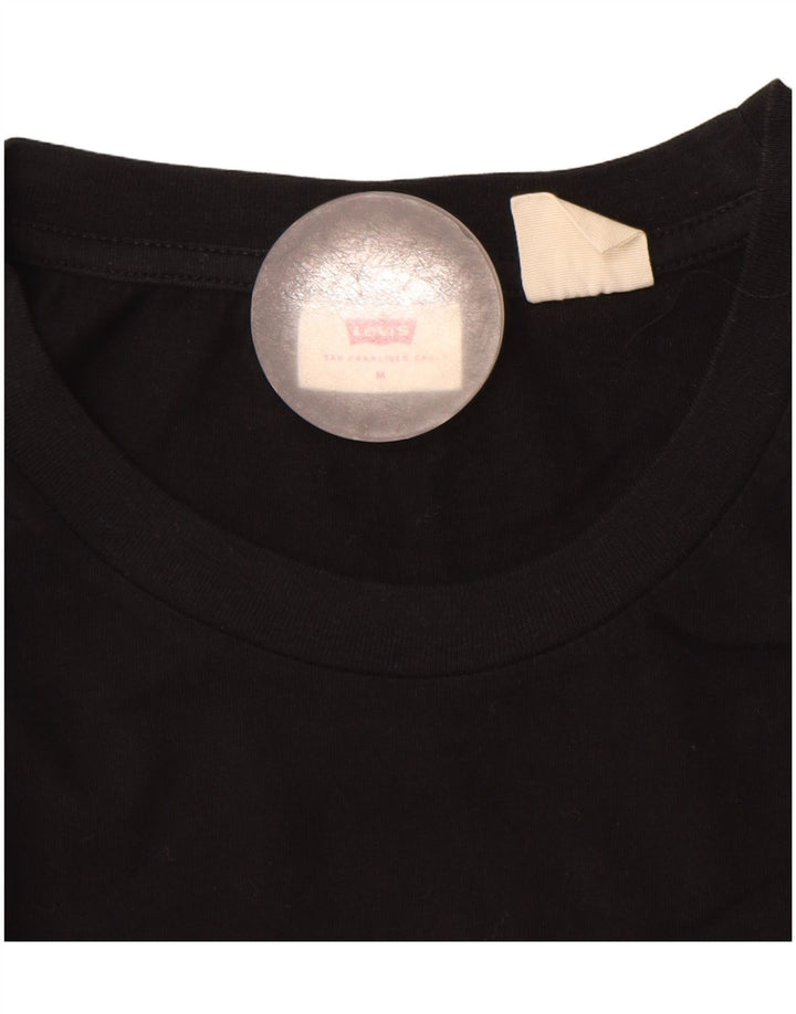 Levi's Dame T-Shirt Top UK 14 Medium Sort