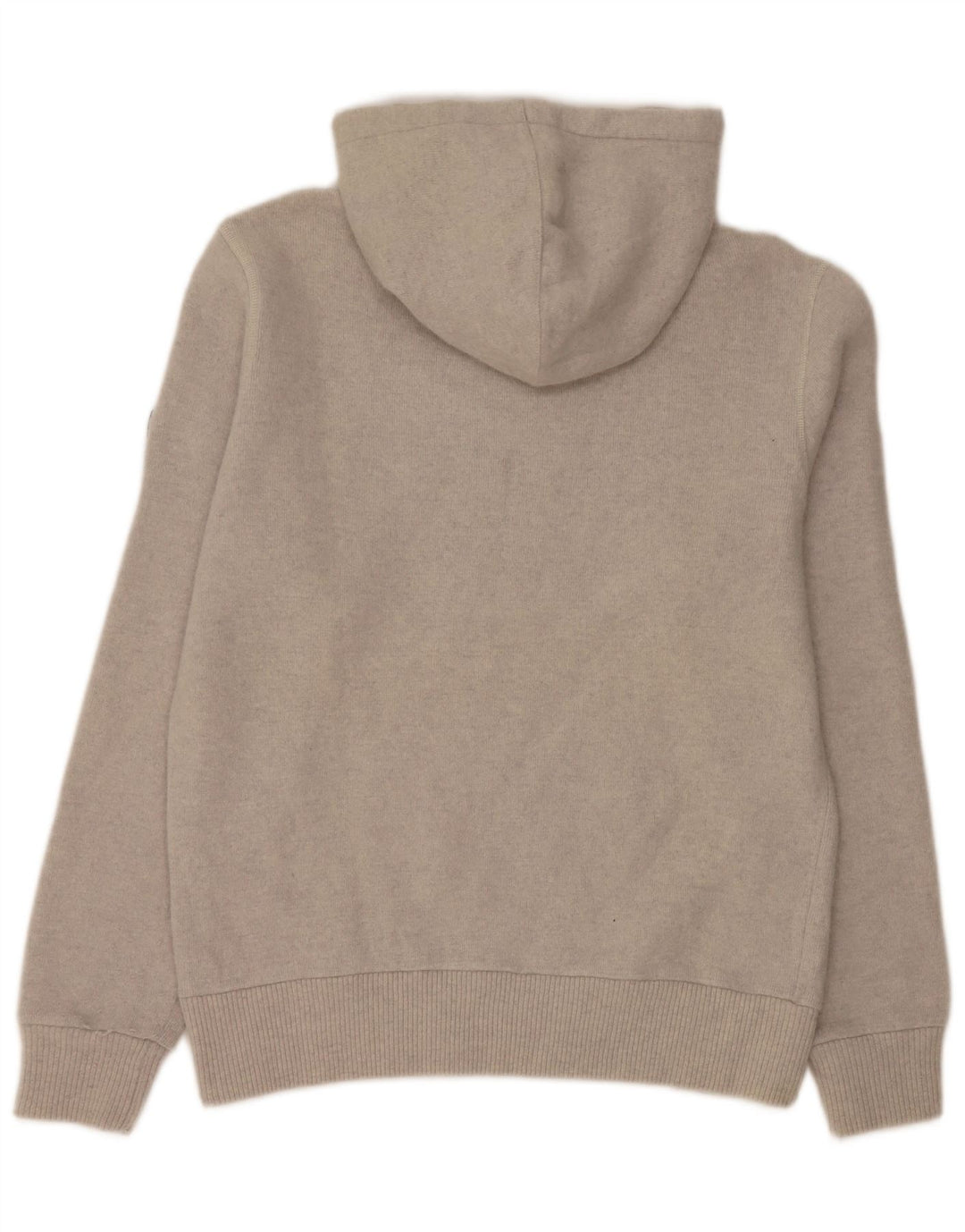 NORTH LANDS Womens Graphic Jumper Sweater UK 18 XL Grey Wool