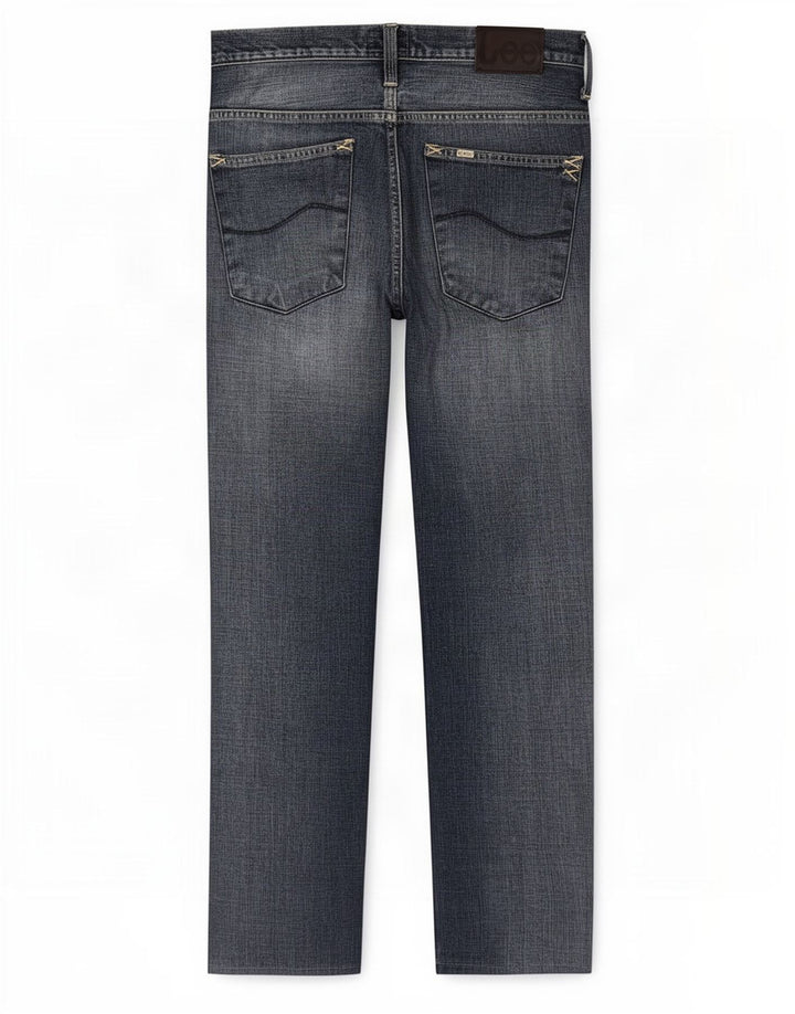 Lee Lige jeans til kvinder W34 L29 blå bomuld