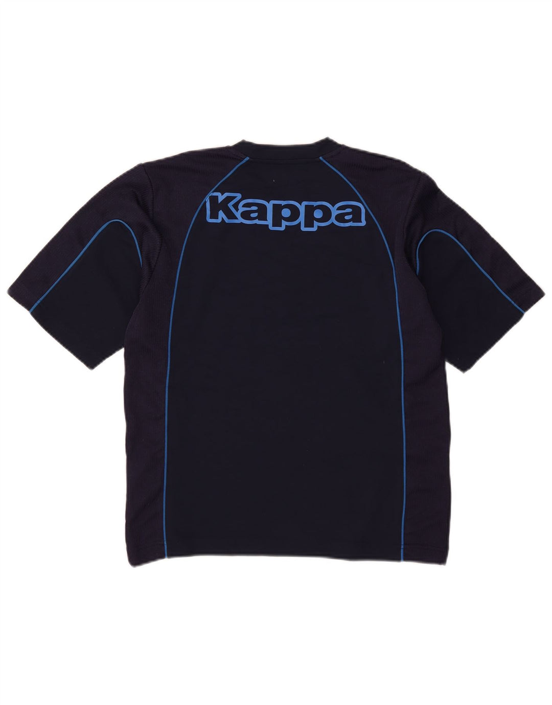 Kappa Herre grafisk T-shirt Top Lille marineblå polyester