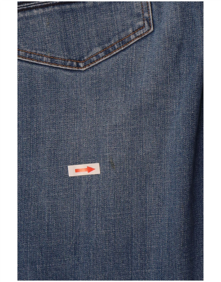 Crew Beklædning Herre Straight Jeans W40 L34 Blå Bomuld
