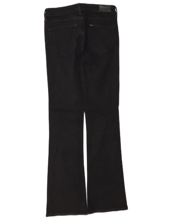 Lee Womens Hoxie Bootcut Jeans W28 L31 Sort bomuld