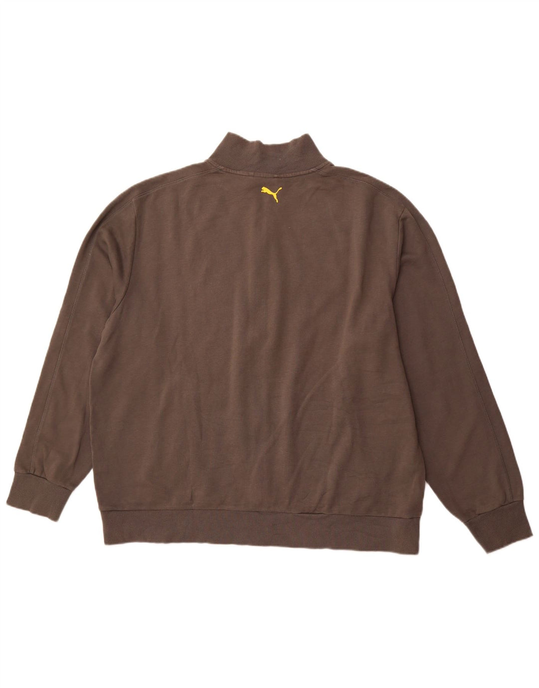 PUMA Grafisk træningsdragt til mænd Topjakke 2XL Grå Bomuld