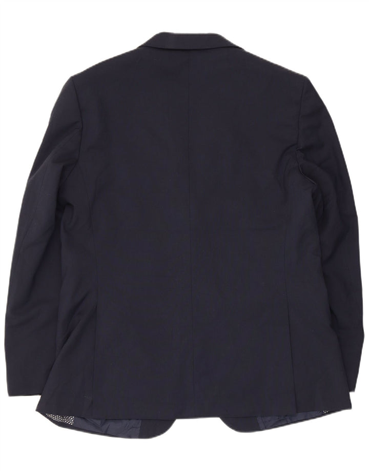 MARKS & SPENCER Herre 2-knaps blazerjakke UK 42 Large Navy Blue