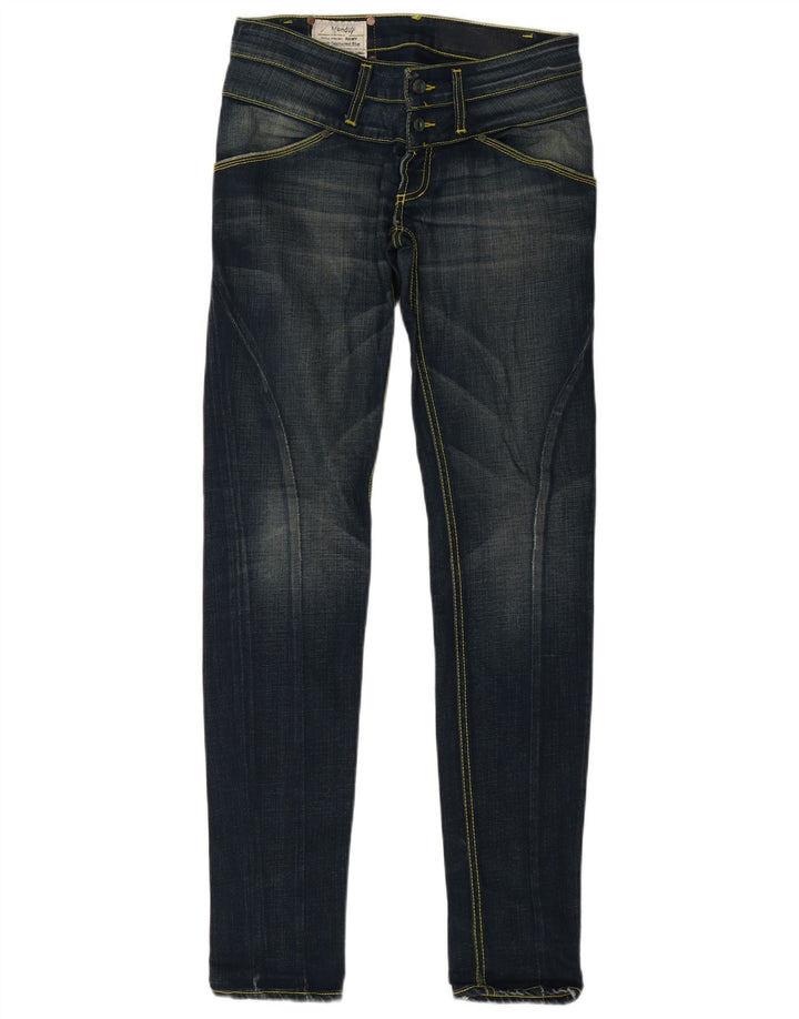 Dondup Dame Slim Jeans W27 L32 Blå Bomuld