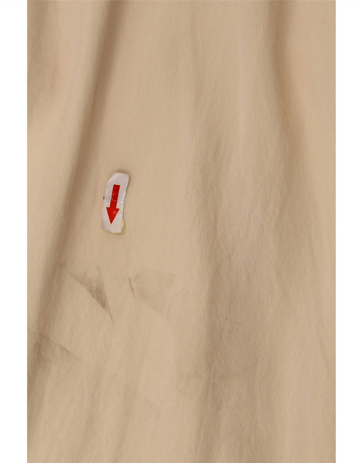 Vintage dameskjorte bluse IT 44 Medium Off White Silke