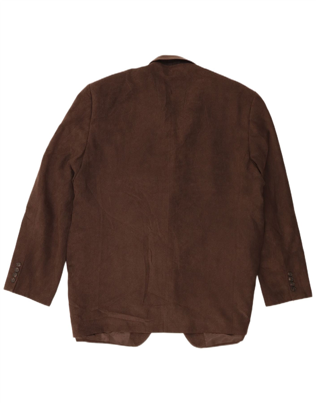 Marks & Spencer Herre 3-knaps Corduroy Blazer Jacket UK 46 XL Brun