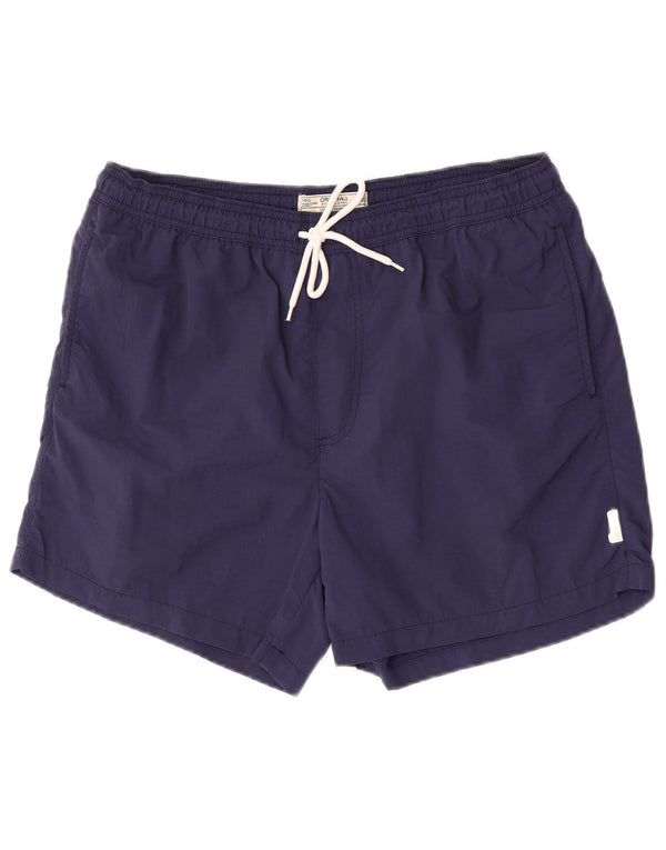 Jack & Jones badeshorts til mænd mellem marineblå nylon