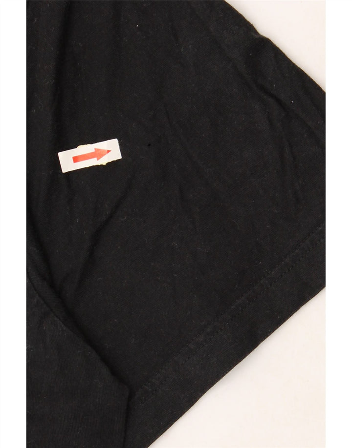 ADIDAS Grafisk T-shirt top til mænd 2XL sort bomuld